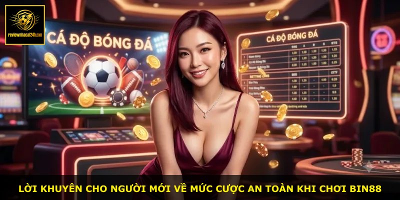 Lời khuyên cho người mới về mức cược an toàn khi chơi BIN88