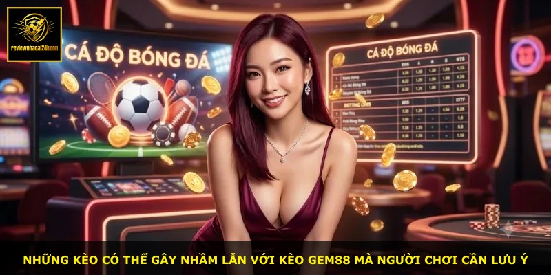 Những kèo có thể gây nhầm lẫn với kèo GEM88 mà người chơi cần lưu ý